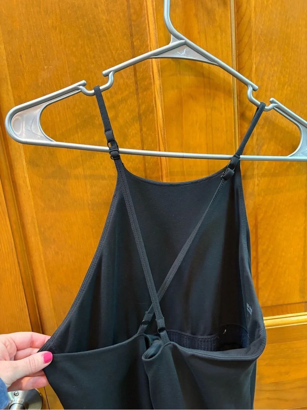 Girlfriend Collective Black Undress Active Dress Size XL with Shorts